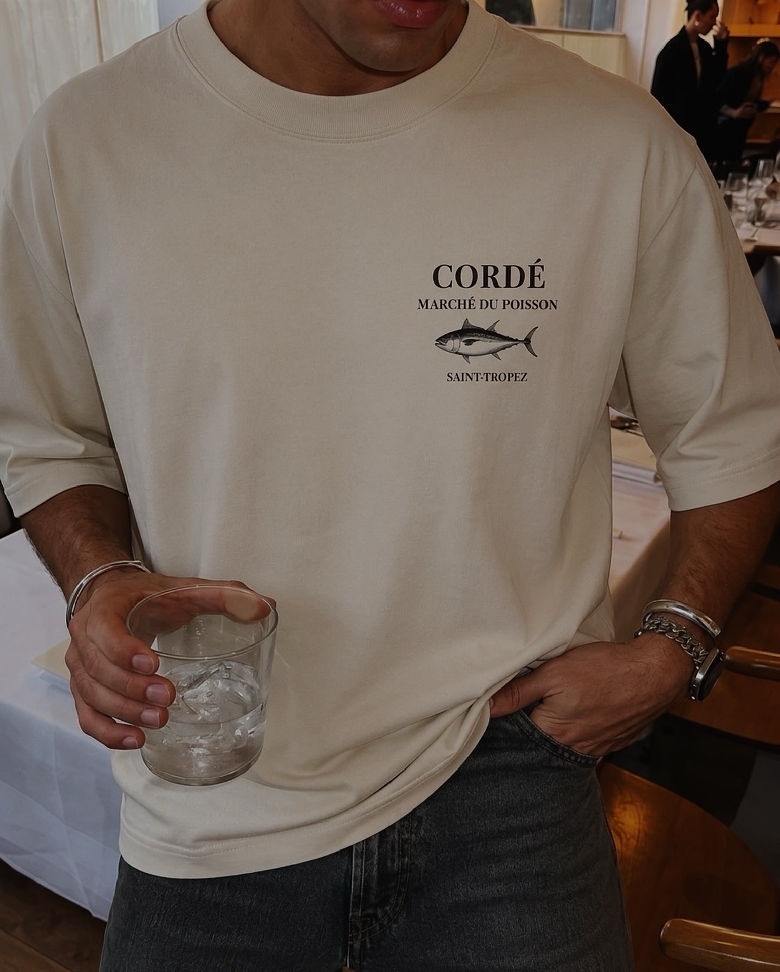 Marché du Poisson Tee