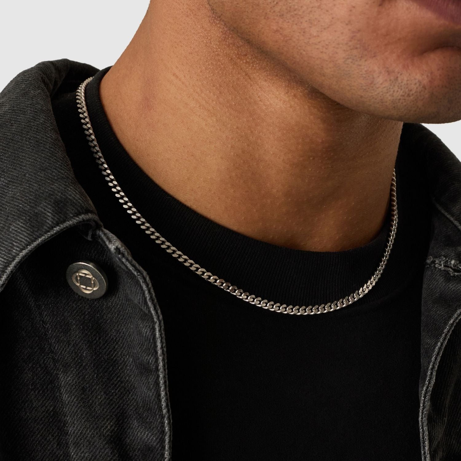 Menton Silver Chain 4mm