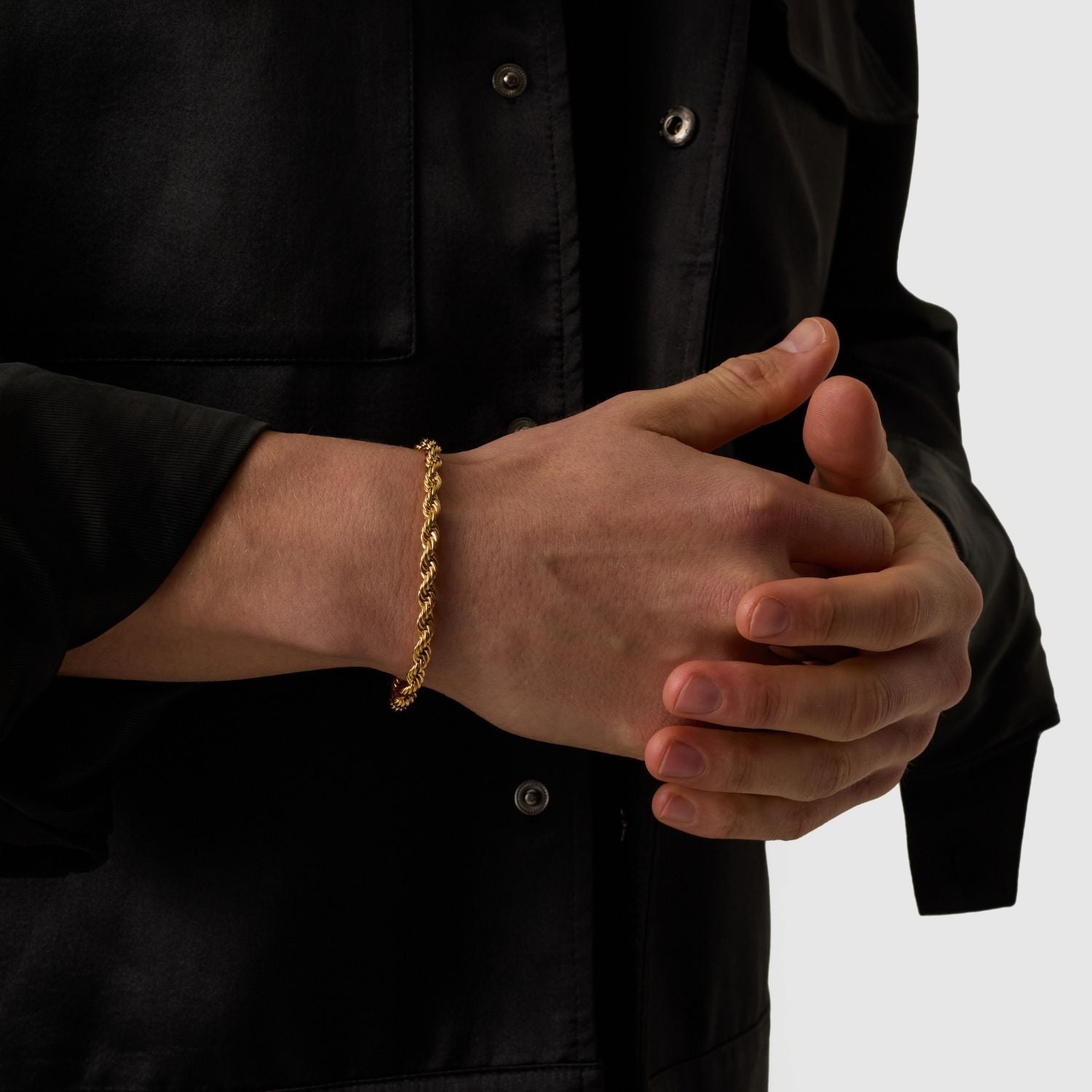 Capri Gold Rope Bracelet 5mm