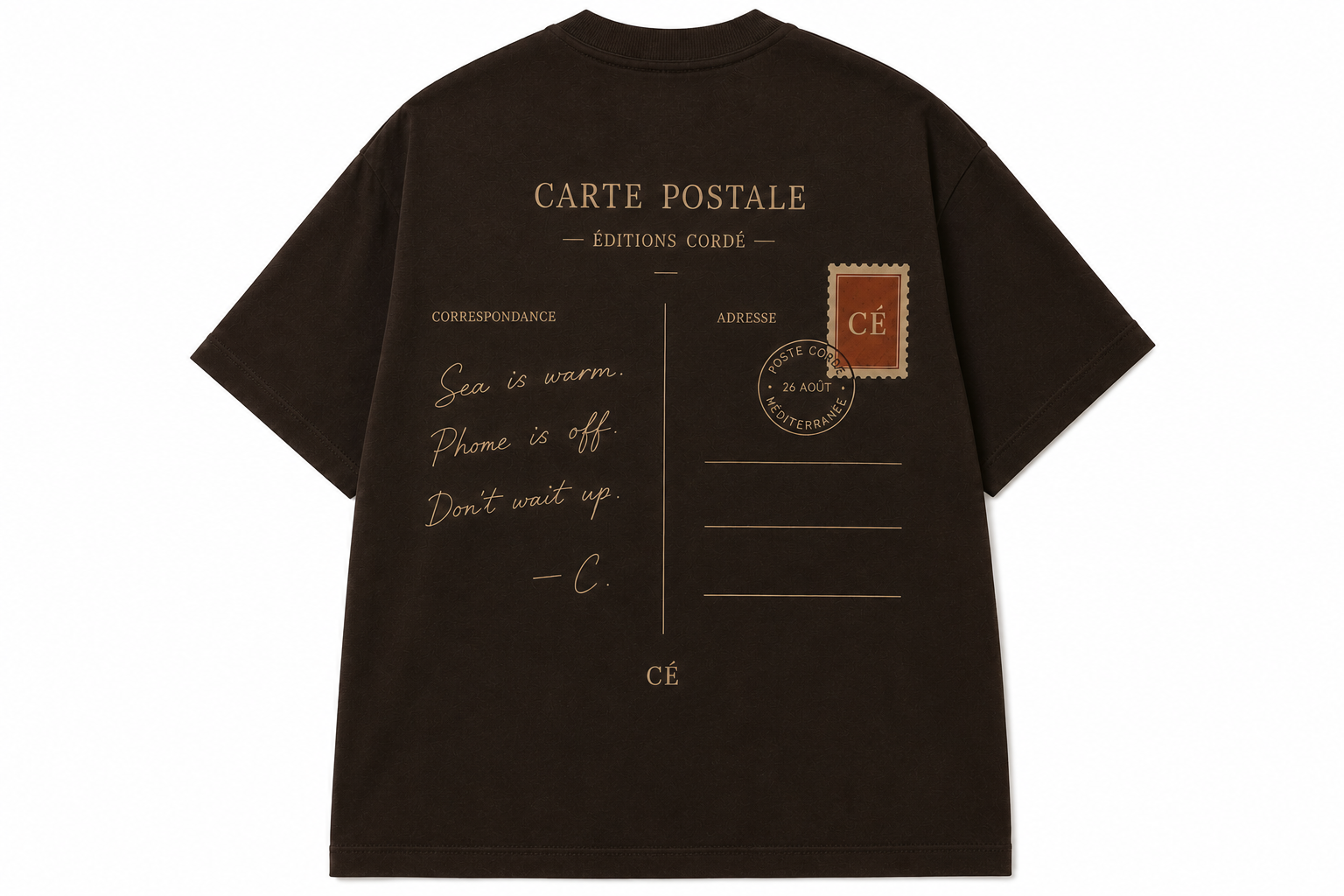 Carte Postale Tee