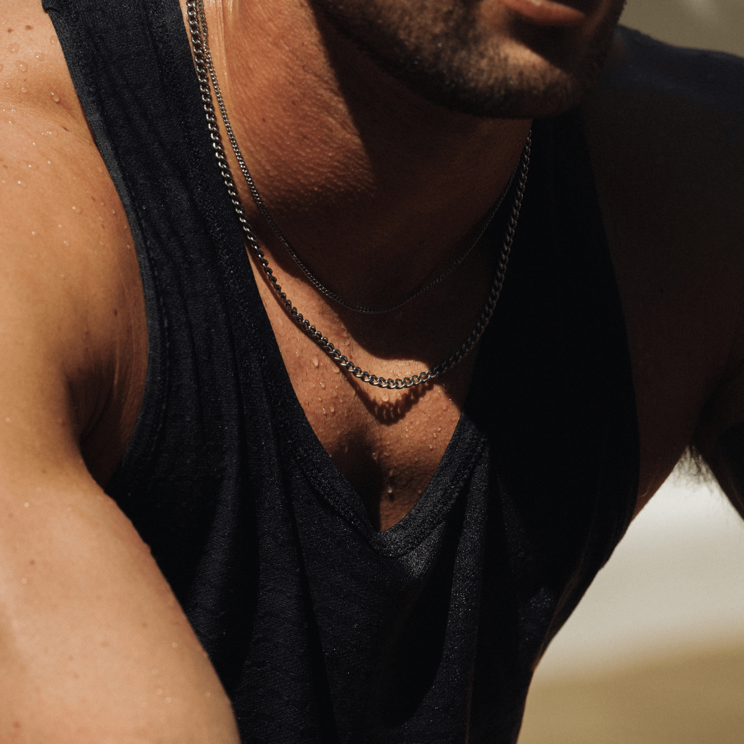 Menton Silver Chain 4mm