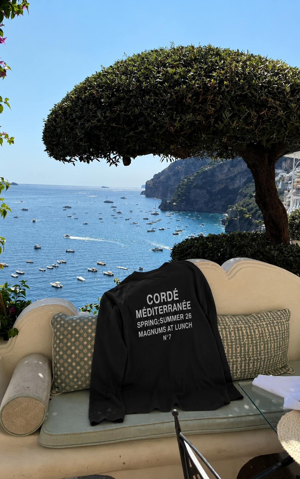 Magnums at Lunch Longsleeve — Black