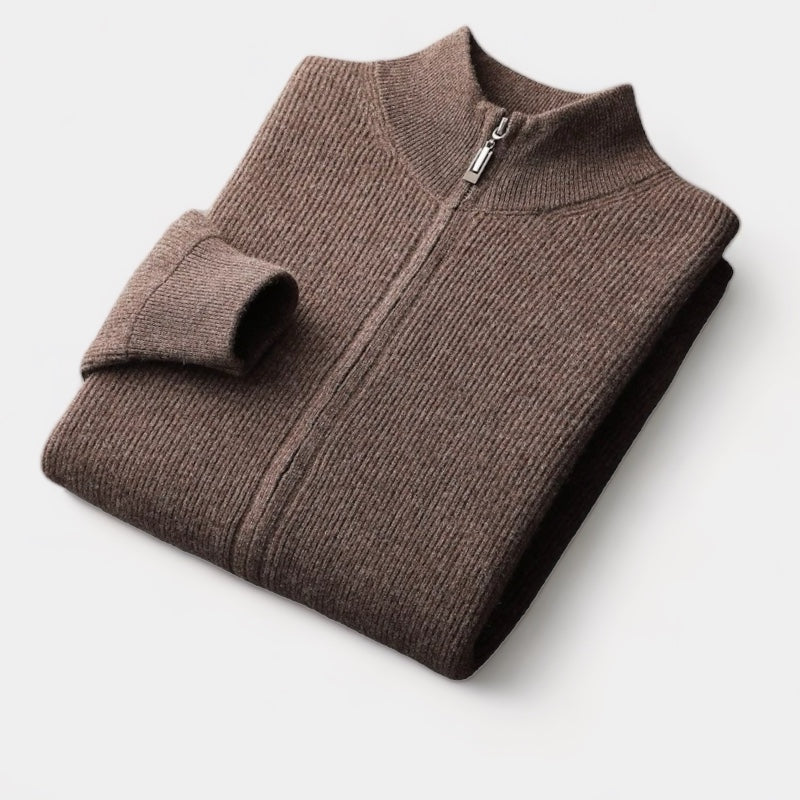 The St. Moritz Zip Merino Sweater