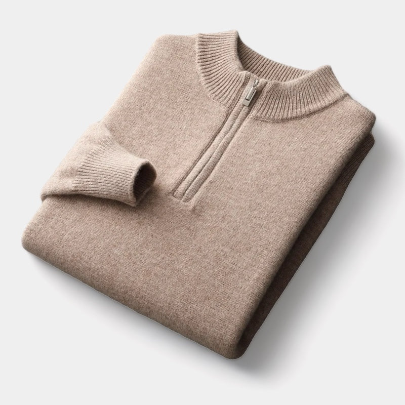 The Aspen Quarter-Zip Sweater