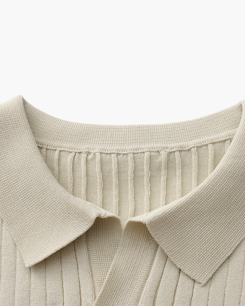 Saint-Tropez Ribbed Polo