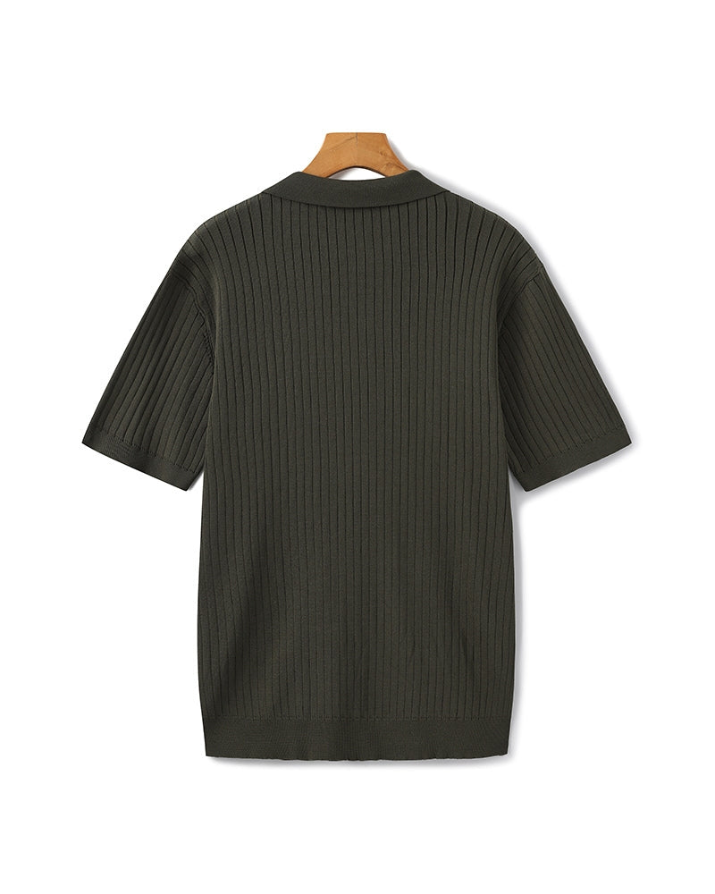 Saint-Tropez Ribbed Polo