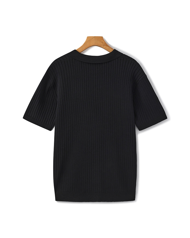 Saint-Tropez Ribbed Polo