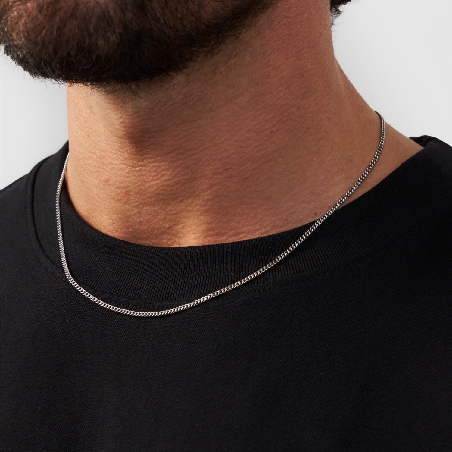 Menton Silver Chain 2mm