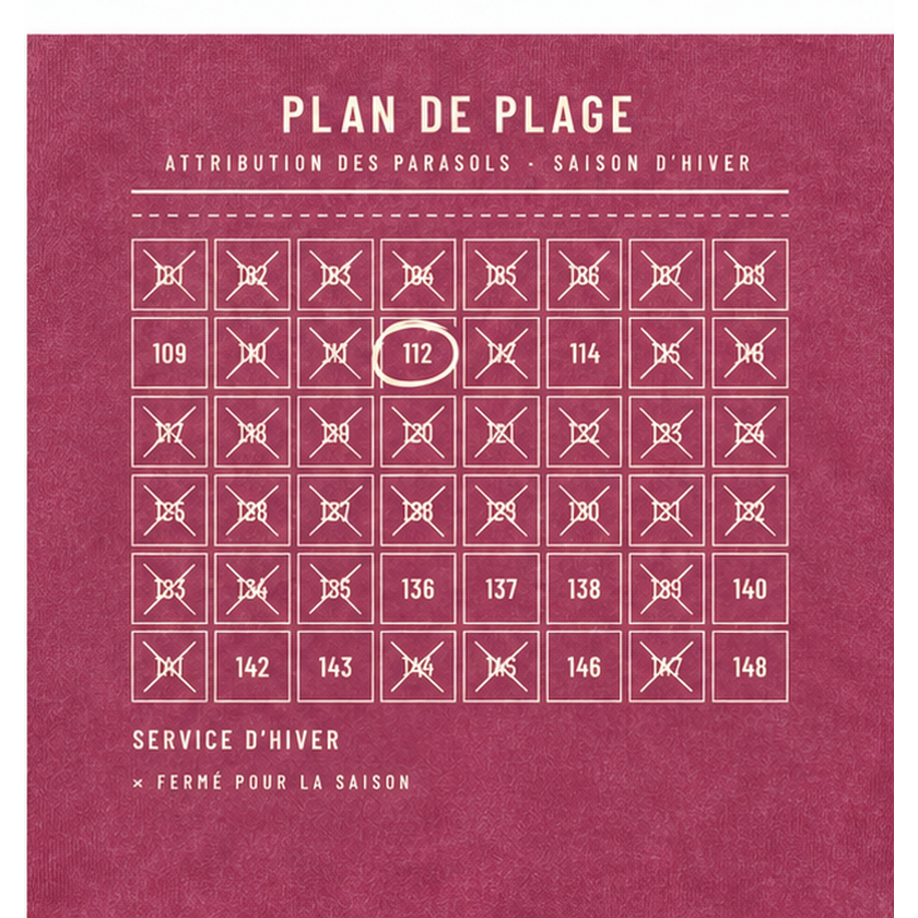 CORDÉ washed AK50 plan-de-plage-rose-red — back-detail