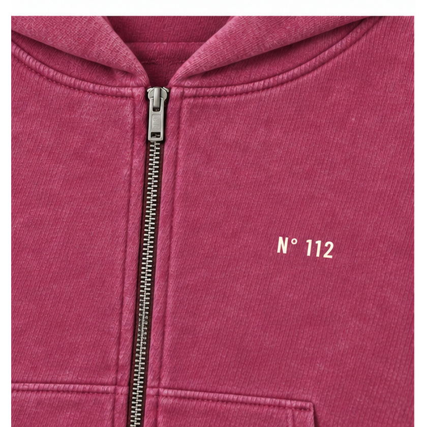CORDÉ washed AK50 plan-de-plage-rose-red — front-detail