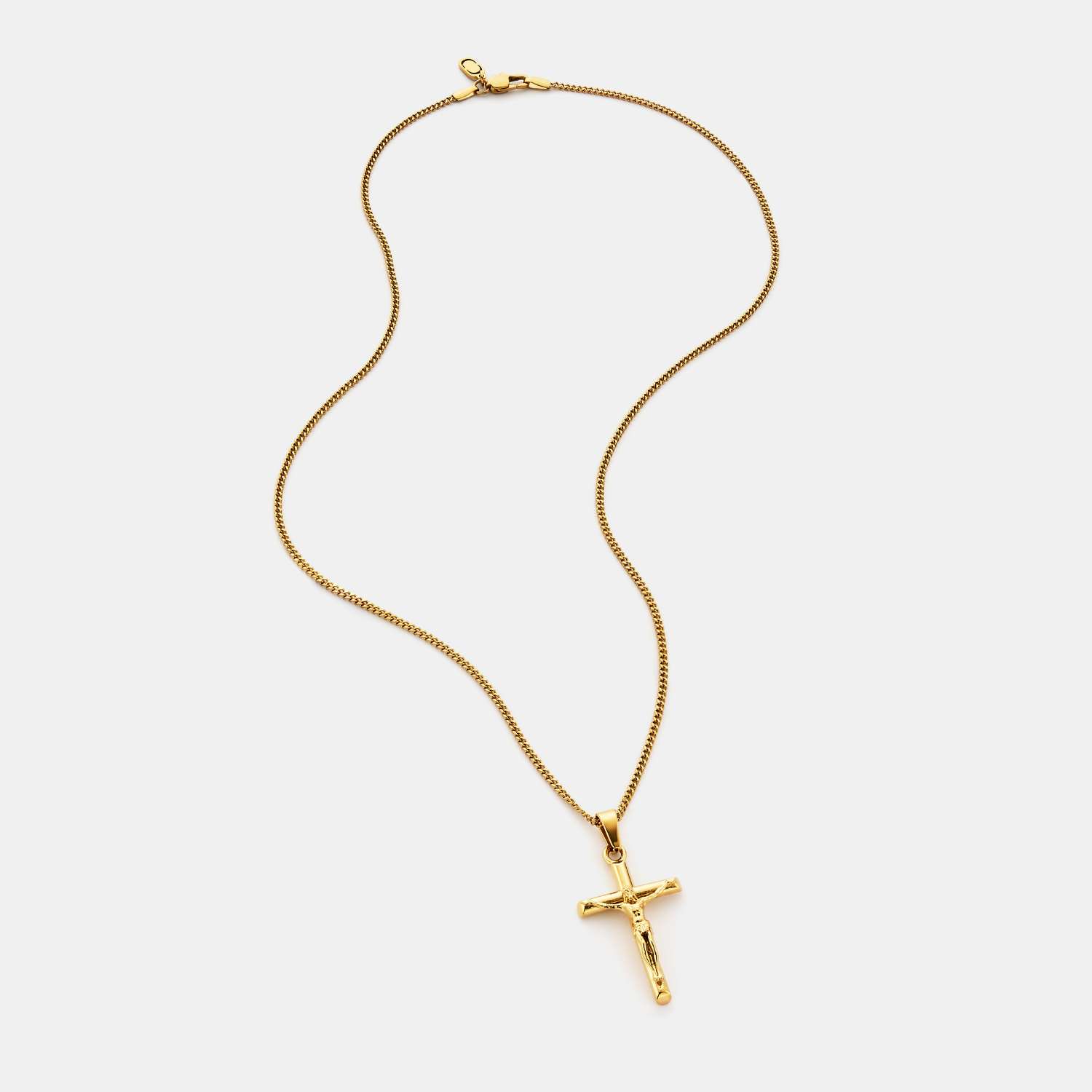 Milan Silver Crucifix Pendant