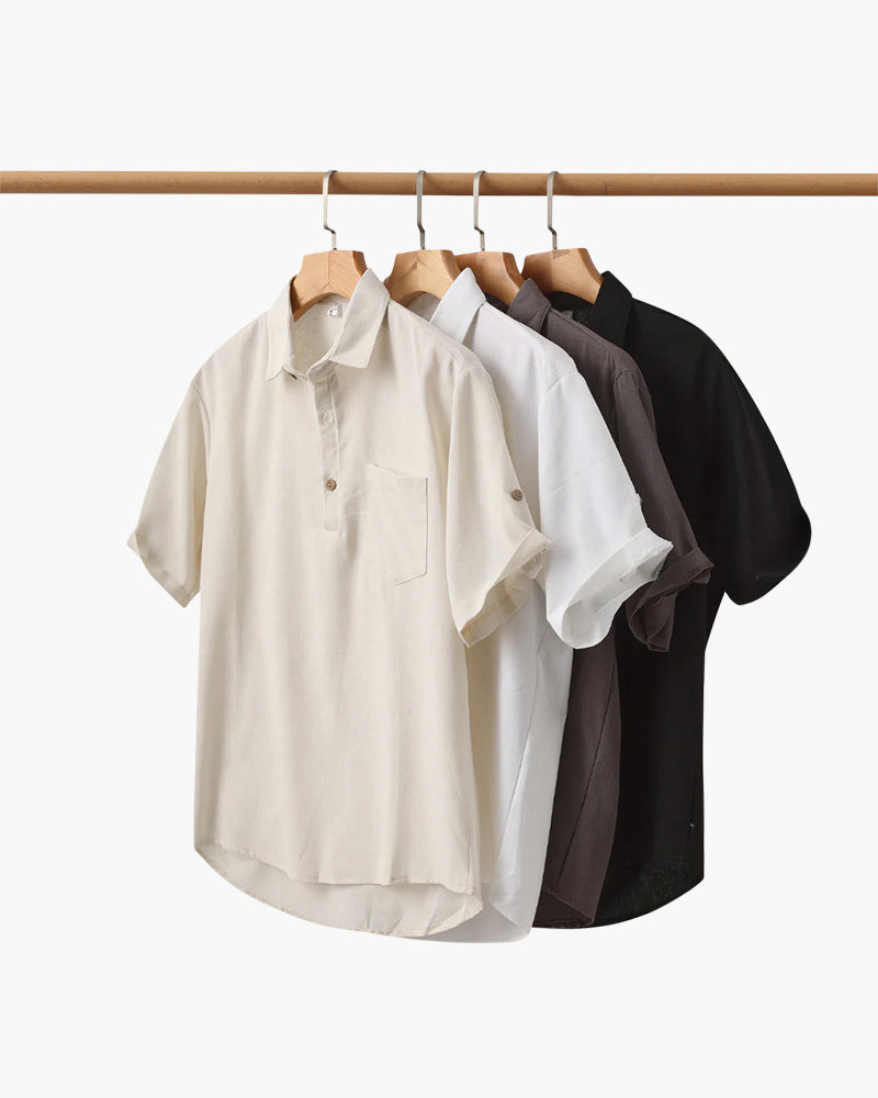 Ramatuelle Linen Polo