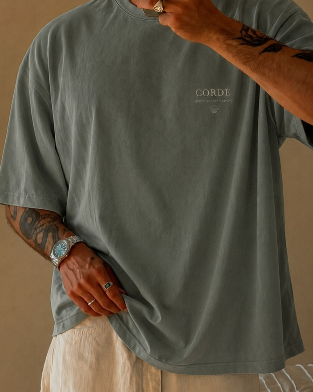 Mediterranean Notes Tee