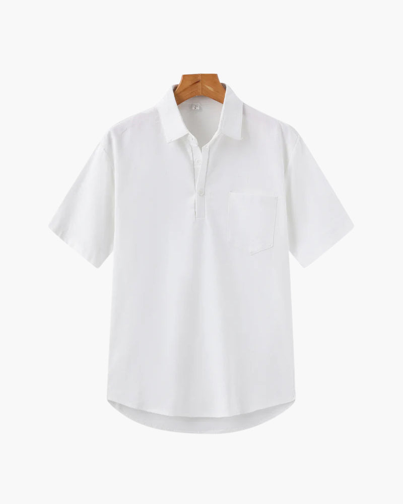 Ramatuelle Linen Polo