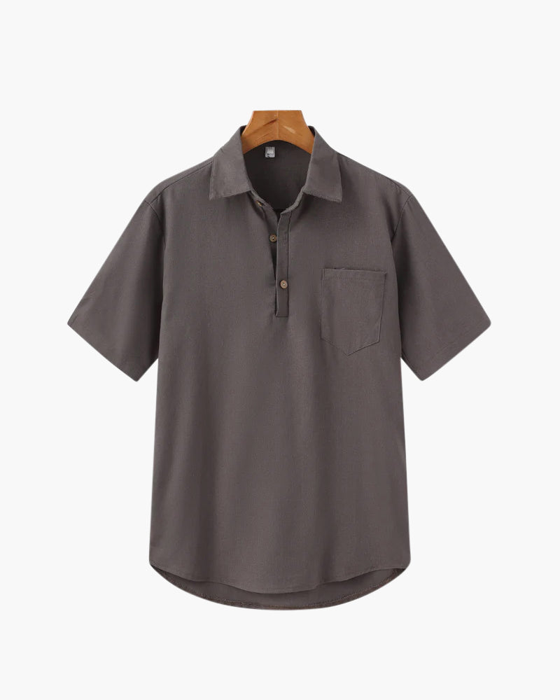 Ramatuelle Linen Polo