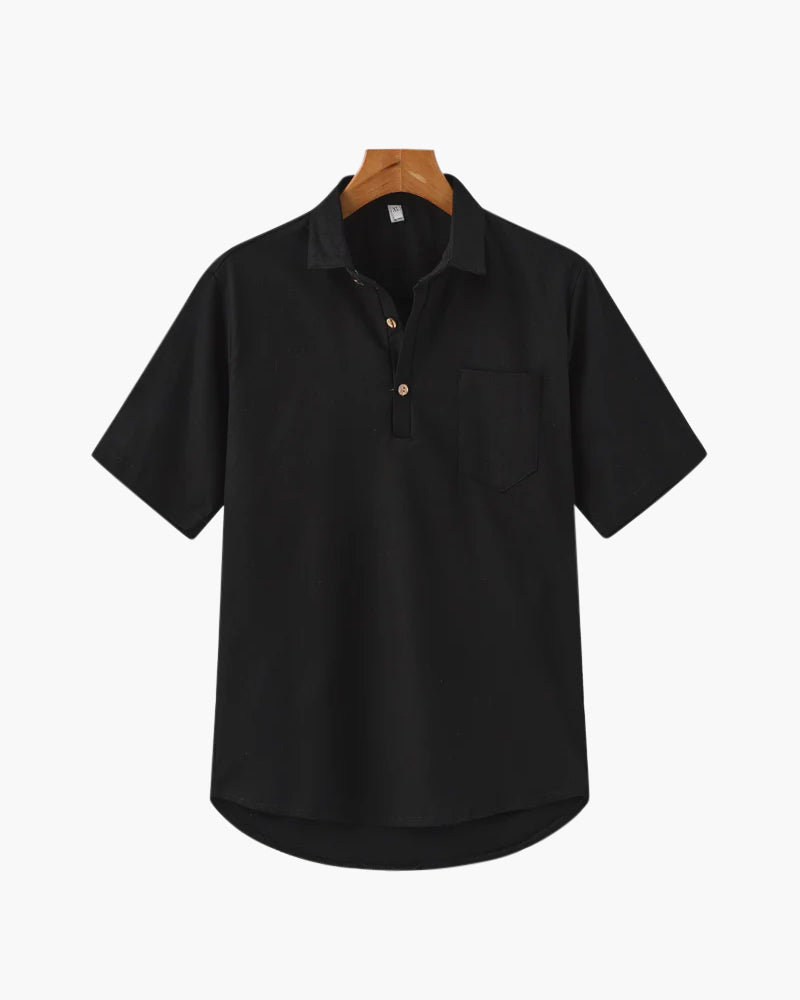 Ramatuelle Linen Polo