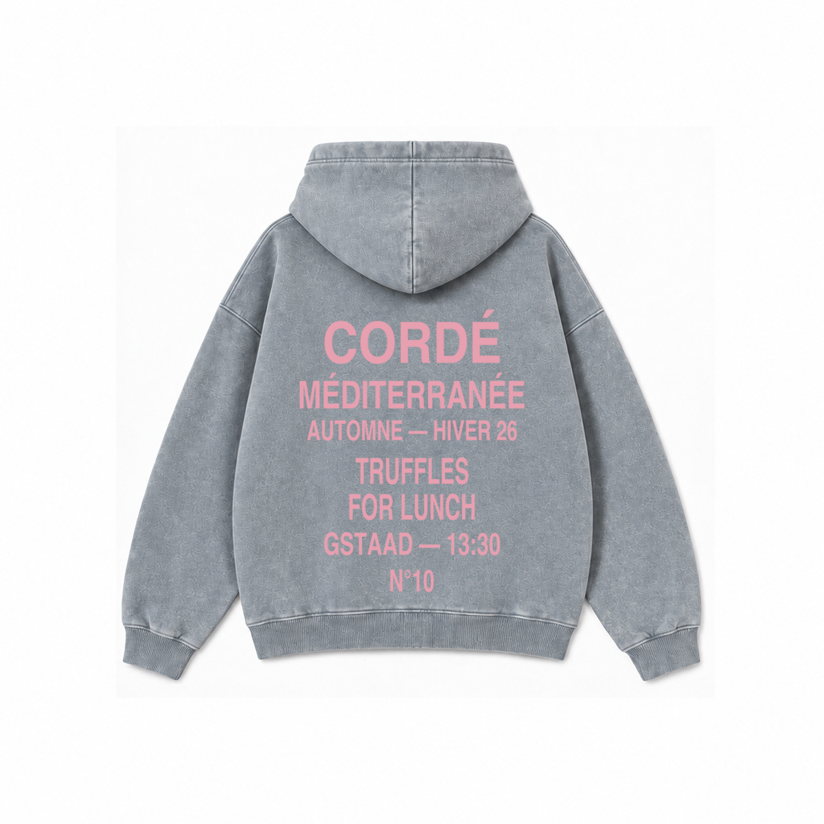 Truffles for Lunch Zip Hoodie