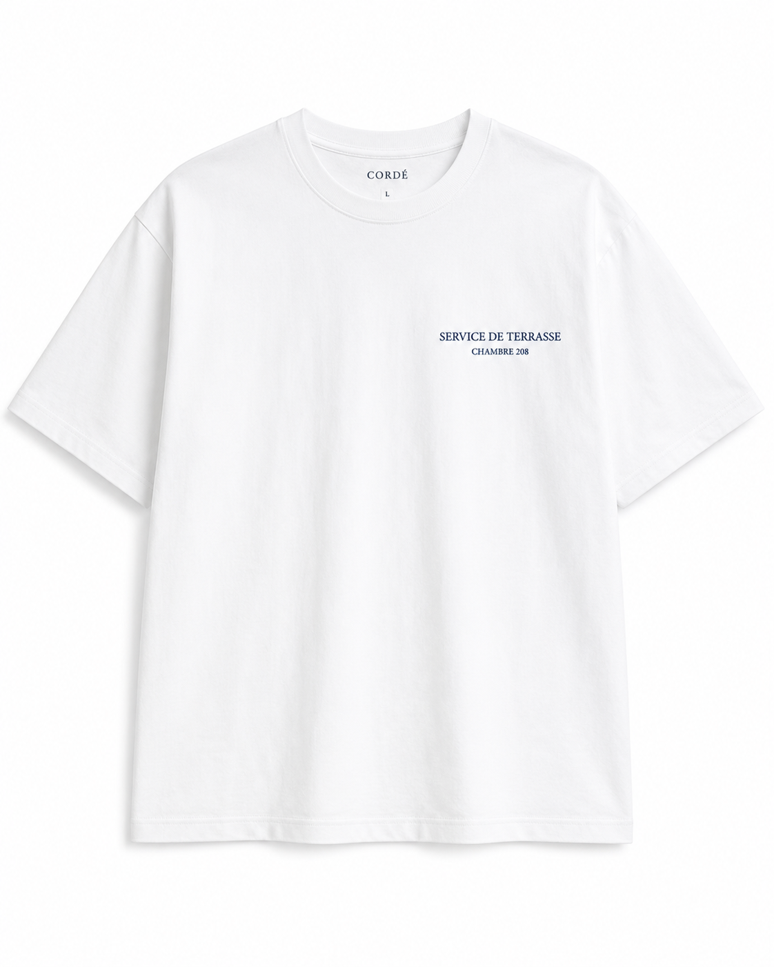 Service de Terrasse Tee — Chambre 208