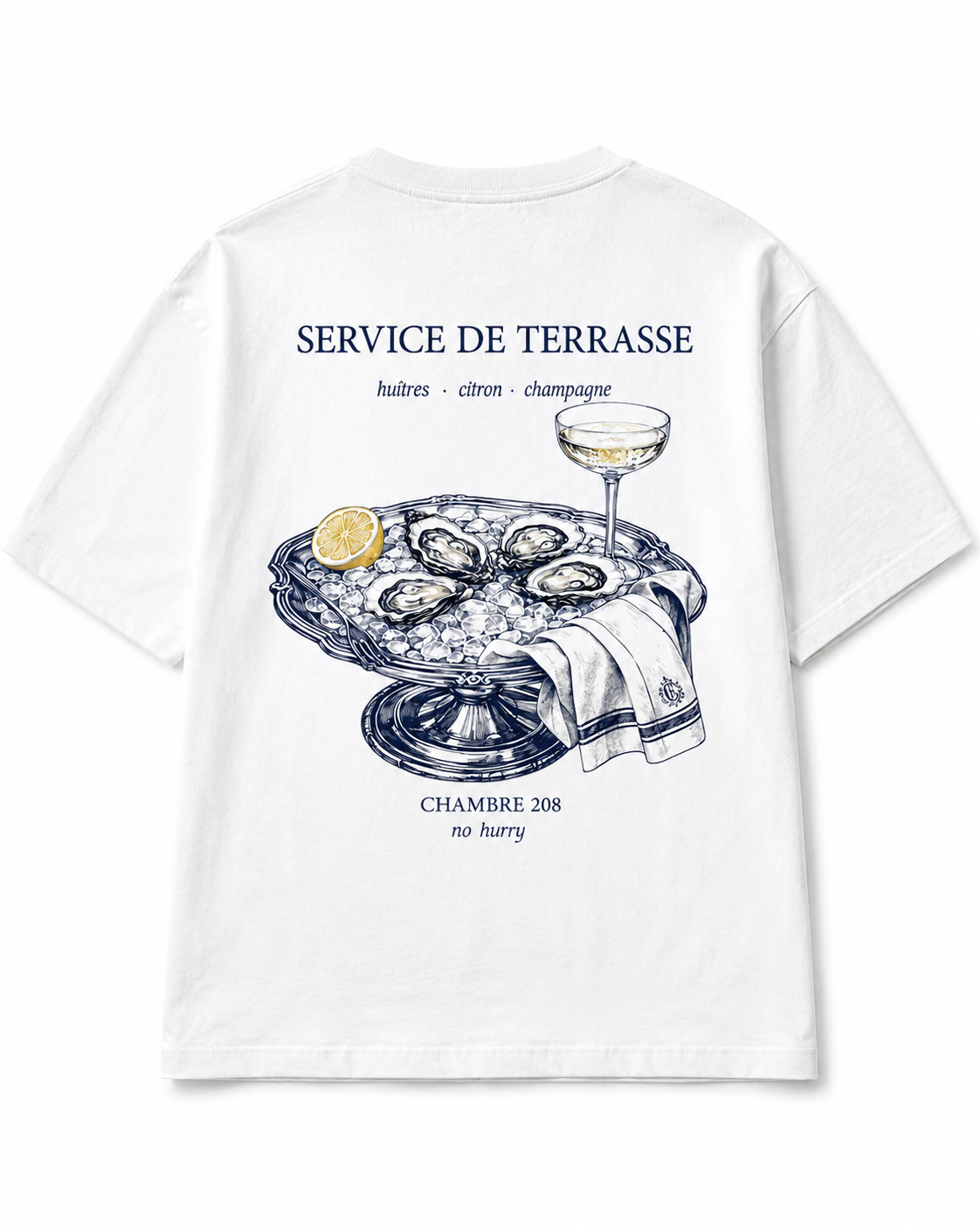 Service de Terrasse Tee — Chambre 208