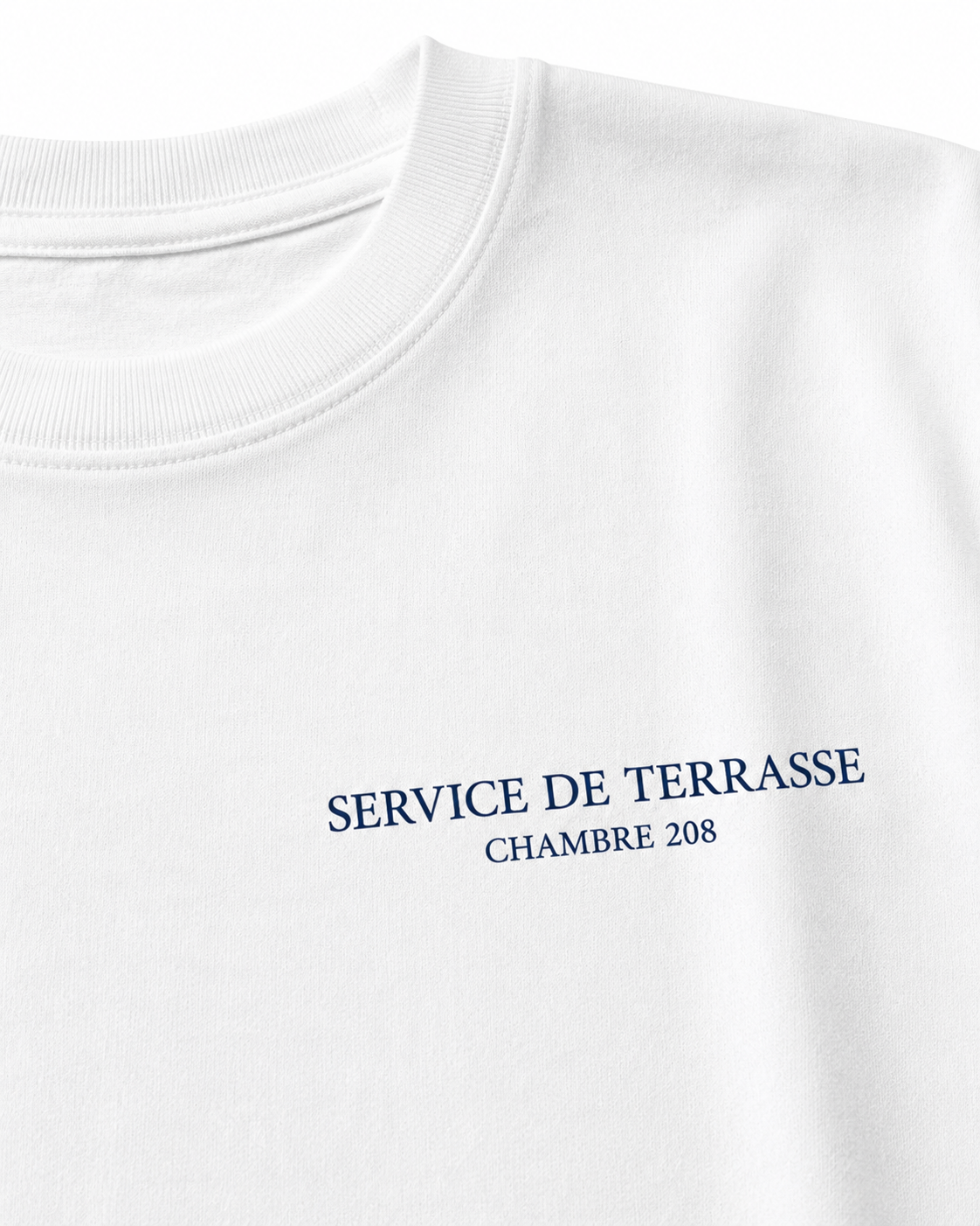 Service de Terrasse Tee — Chambre 208