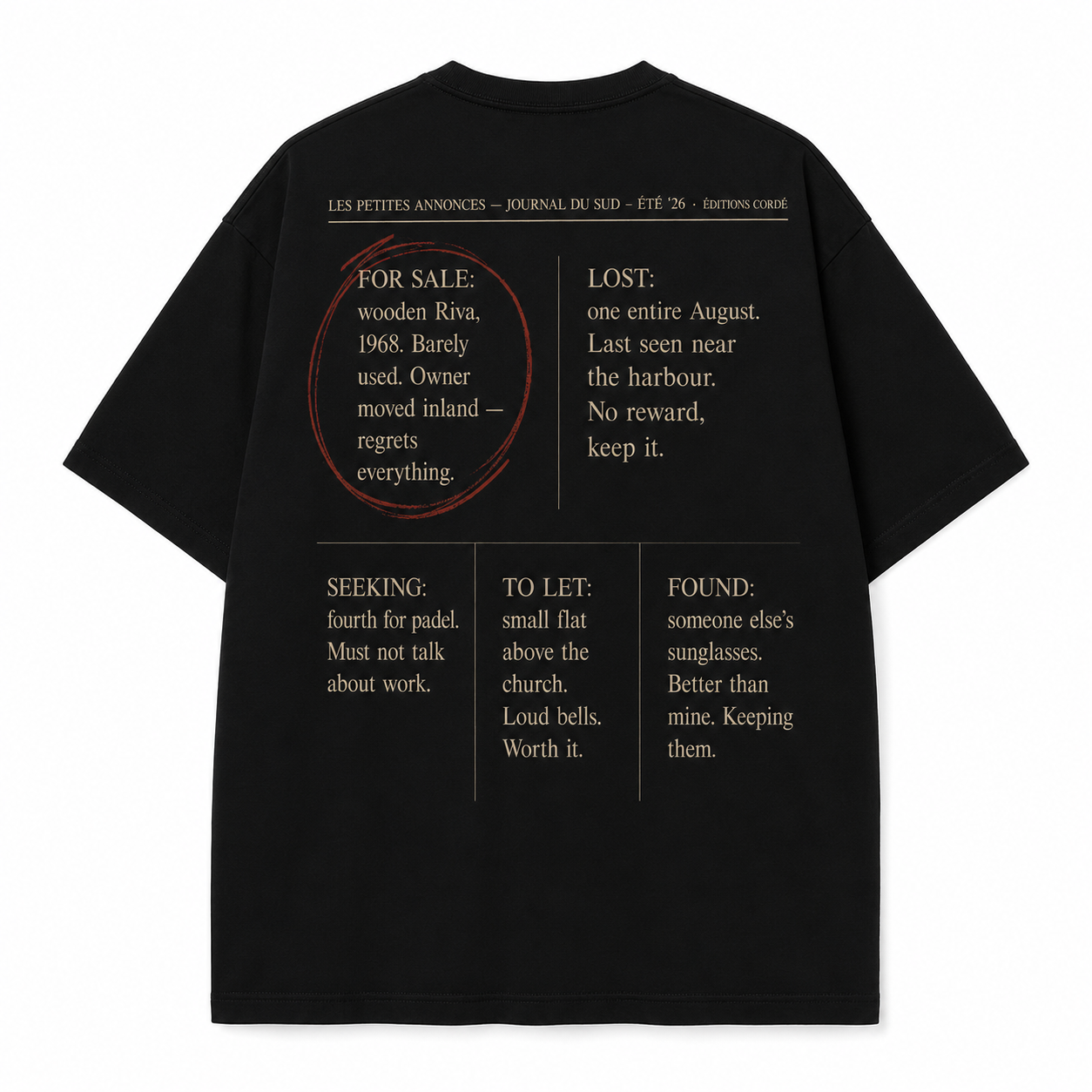 Journal du Sud Tee