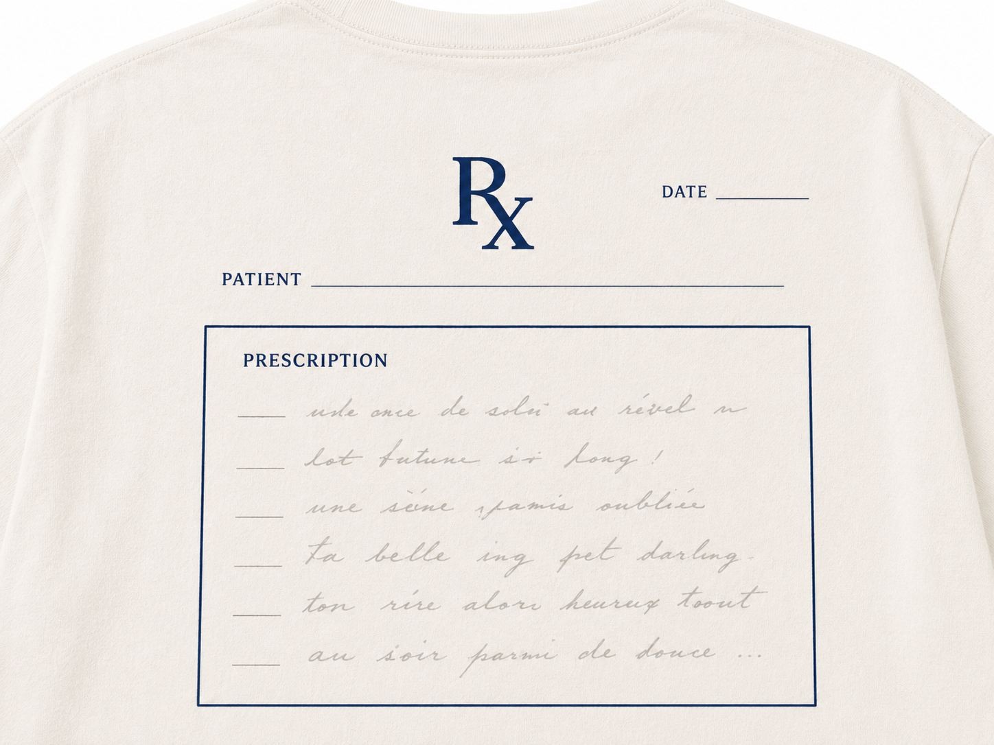 Ordonnance Tee — Dr. C.