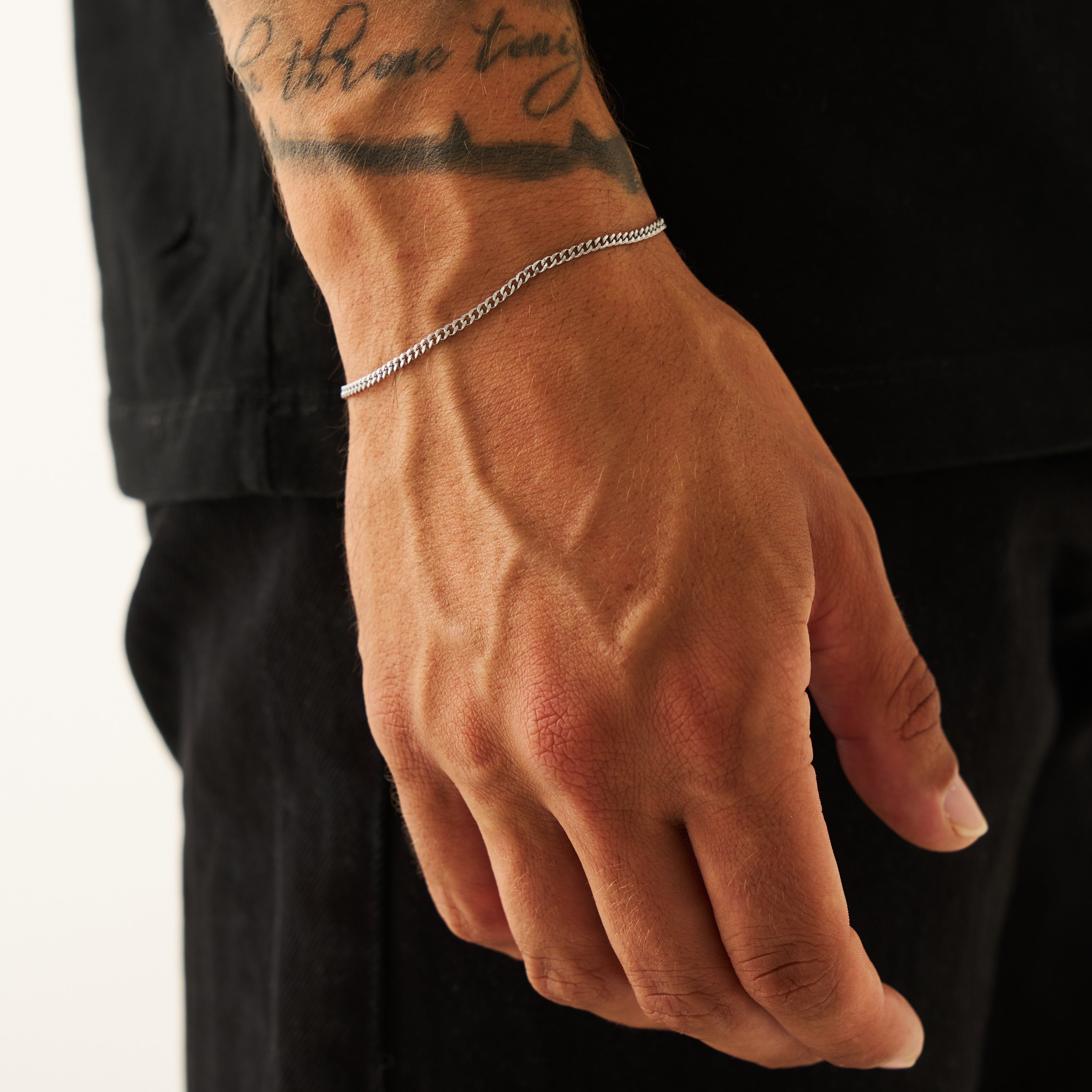 Menton Silver Bracelet 2mm