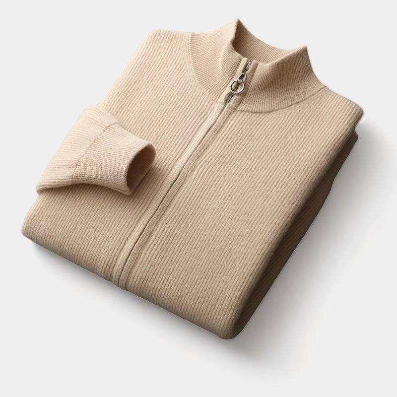 The St. Moritz Zip Merino Sweater