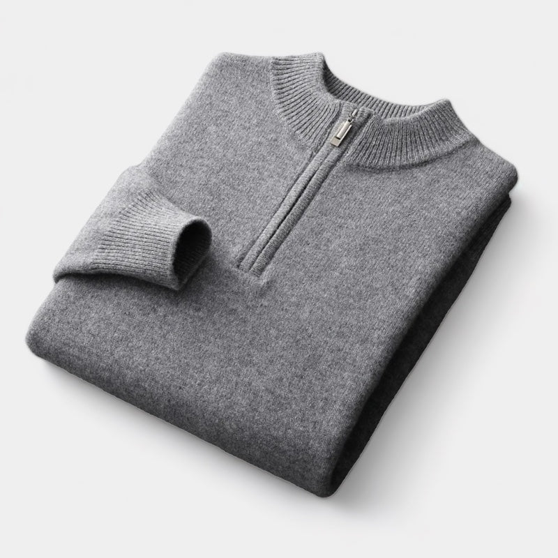 The Aspen Quarter-Zip Sweater