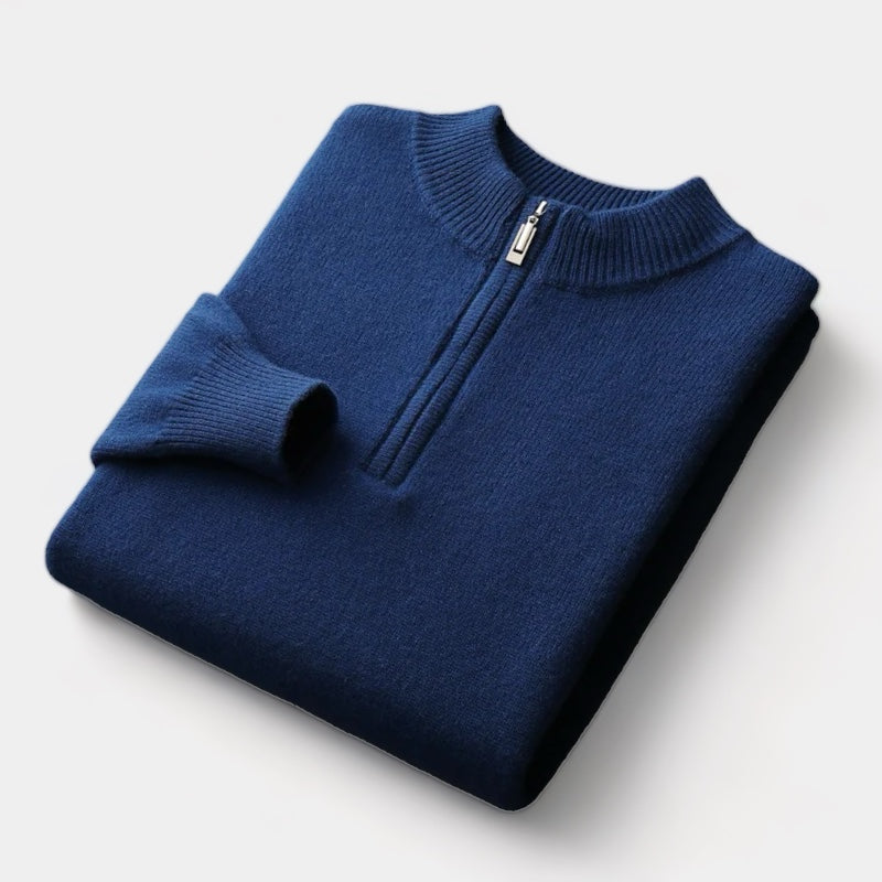 The Aspen Quarter-Zip Sweater