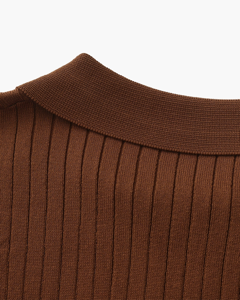 Saint-Tropez Ribbed Polo