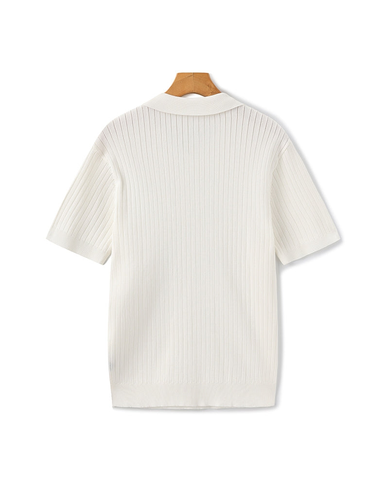 Saint-Tropez Ribbed Polo