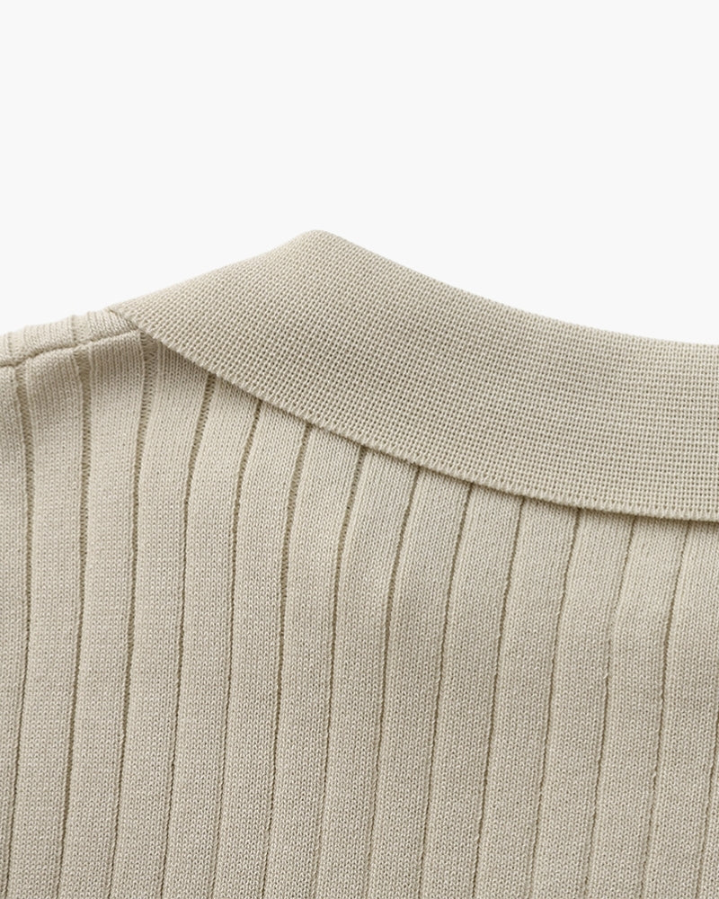 Saint-Tropez Ribbed Polo