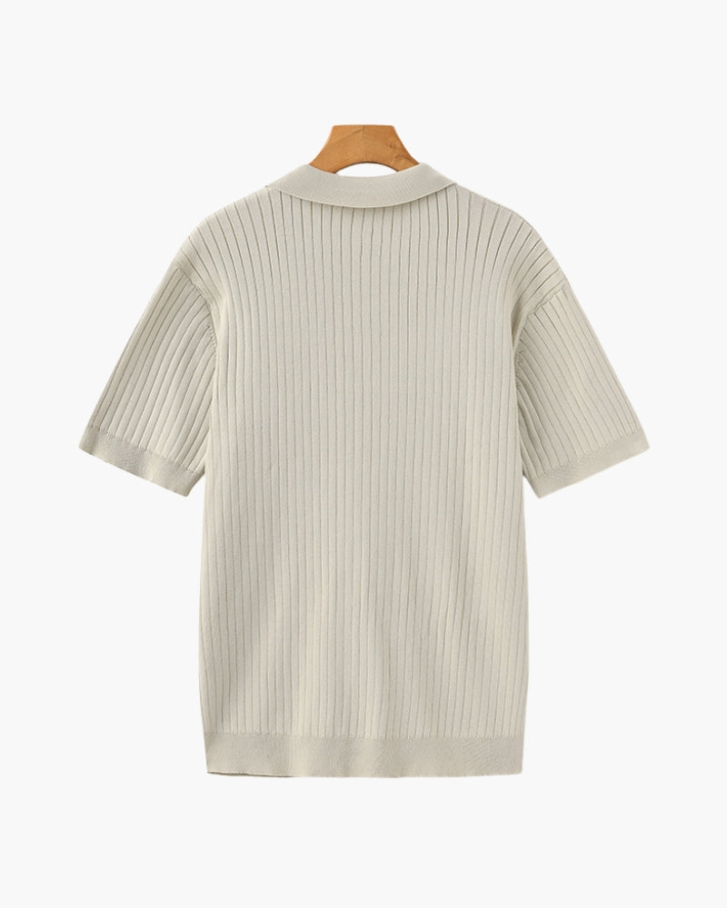 Saint-Tropez Ribbed Polo