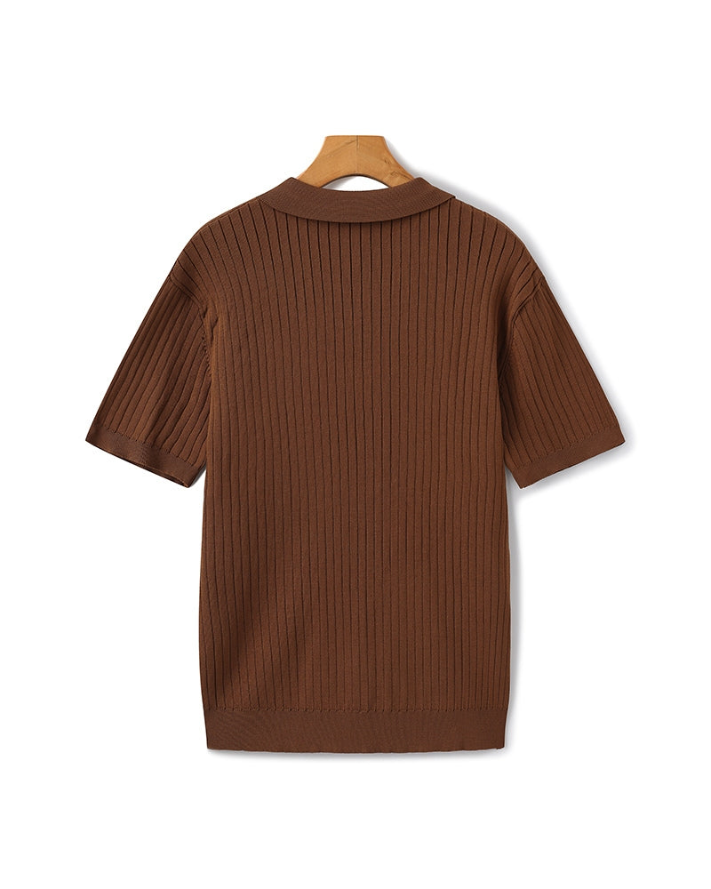 Saint-Tropez Ribbed Polo