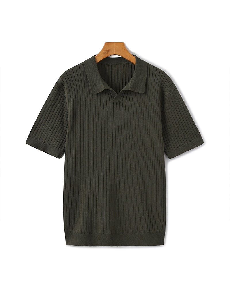 Saint-Tropez Ribbed Polo