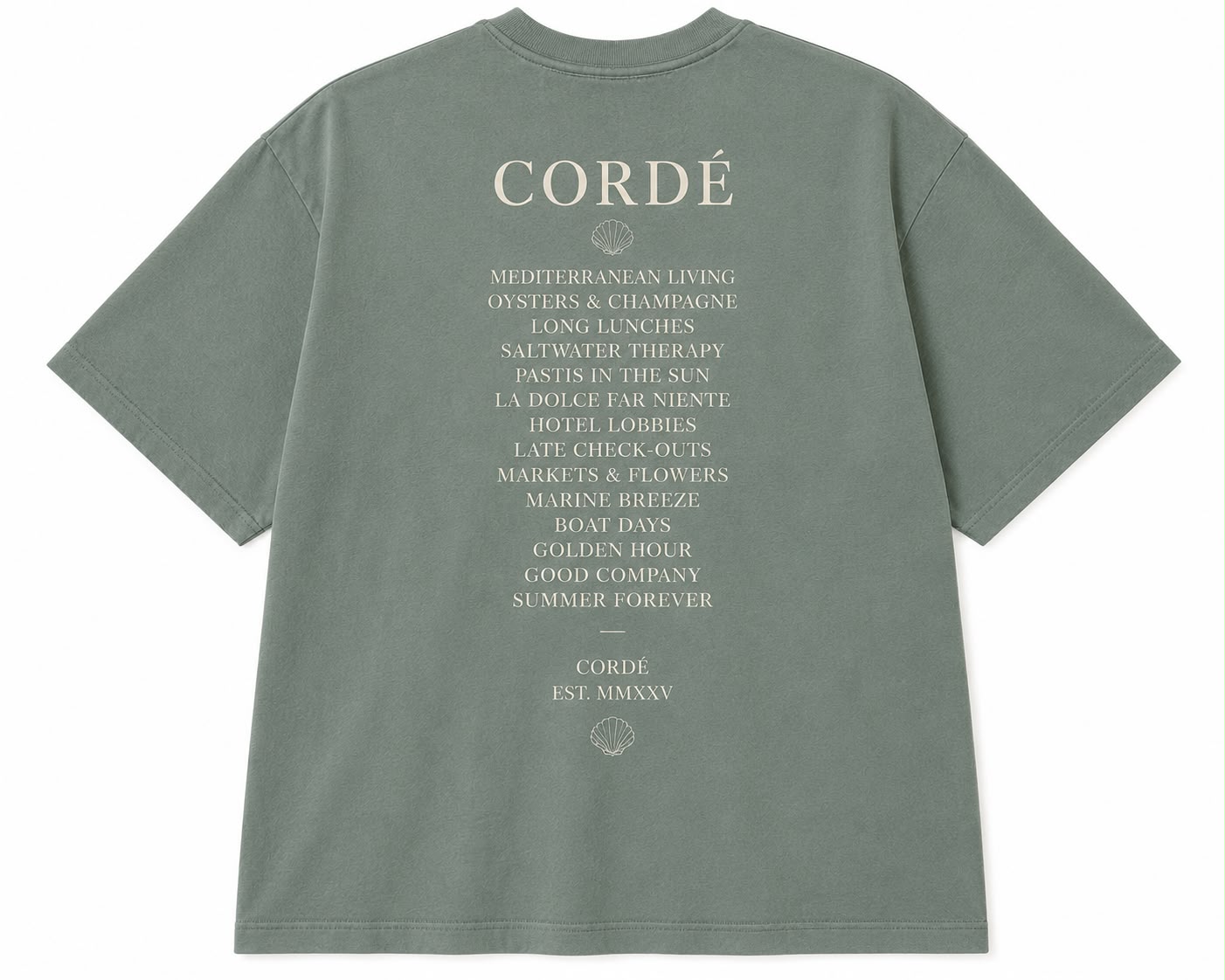 Mediterranean Notes Tee