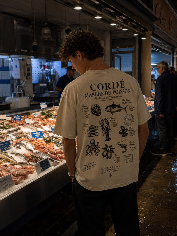 Marché du Poisson Tee