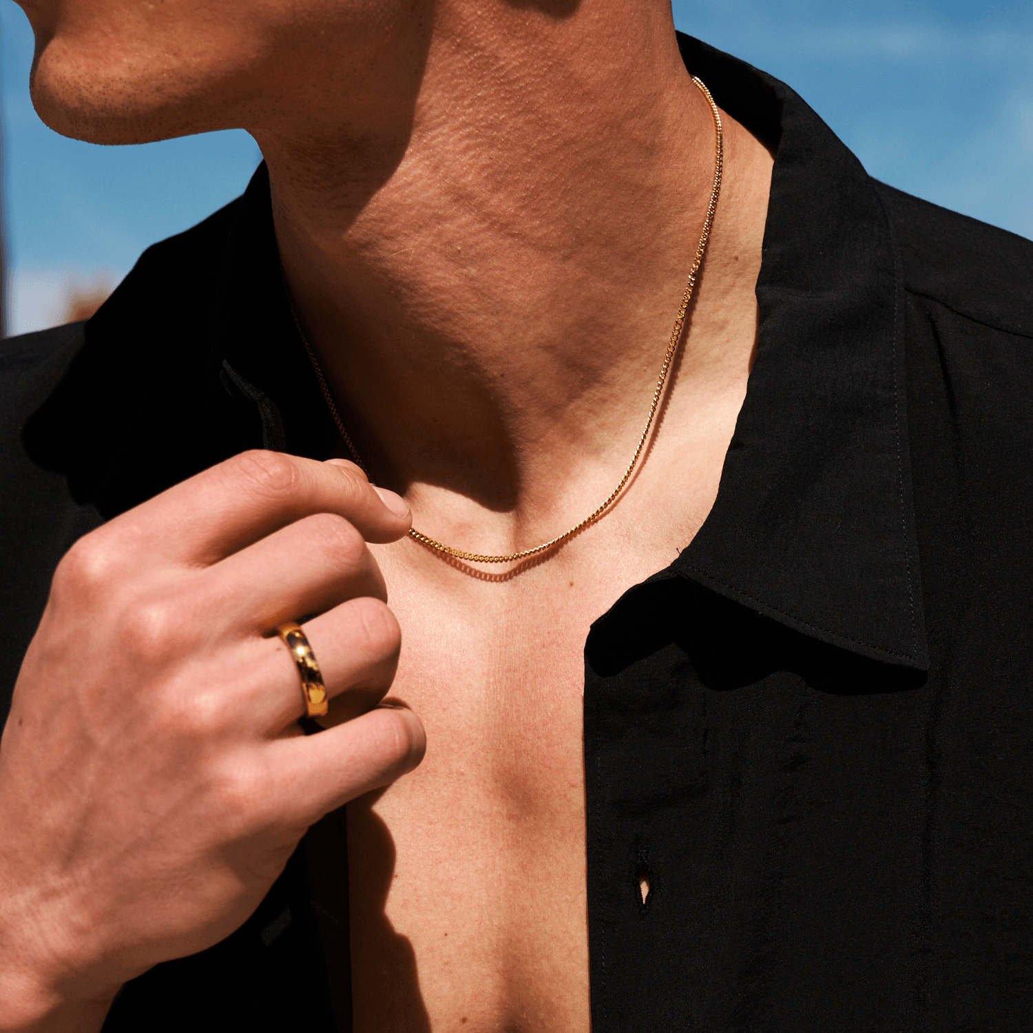Cannes Gold Chain 2mm