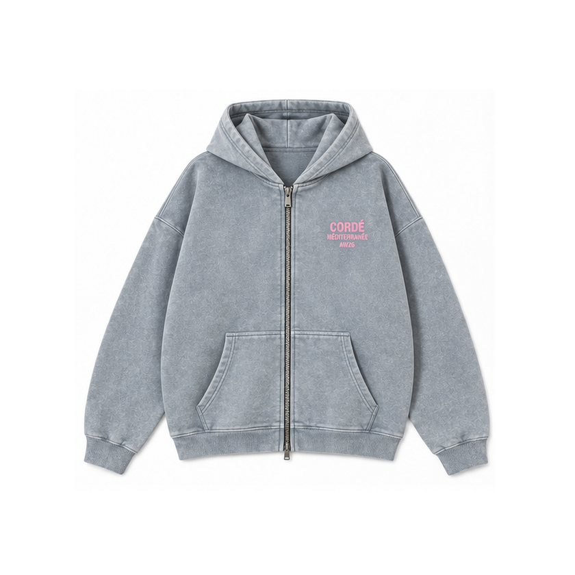 CORDÉ washed AK50 truffles-light-grey — front