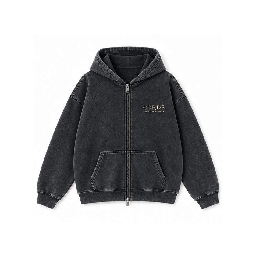 CORDÉ washed AK50 vestiaire-black — front