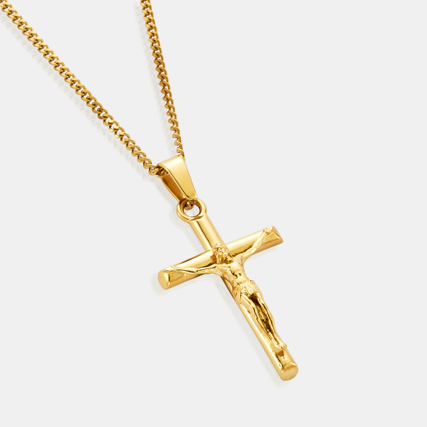 Milan Silver Crucifix Pendant