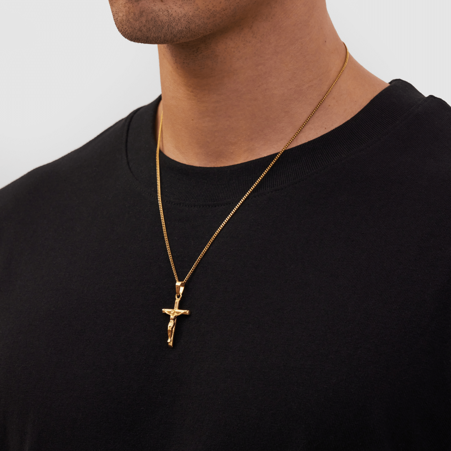 Milan Silver Crucifix Pendant