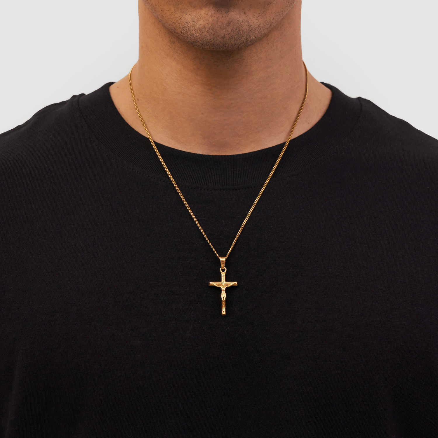 Milan Silver Crucifix Pendant