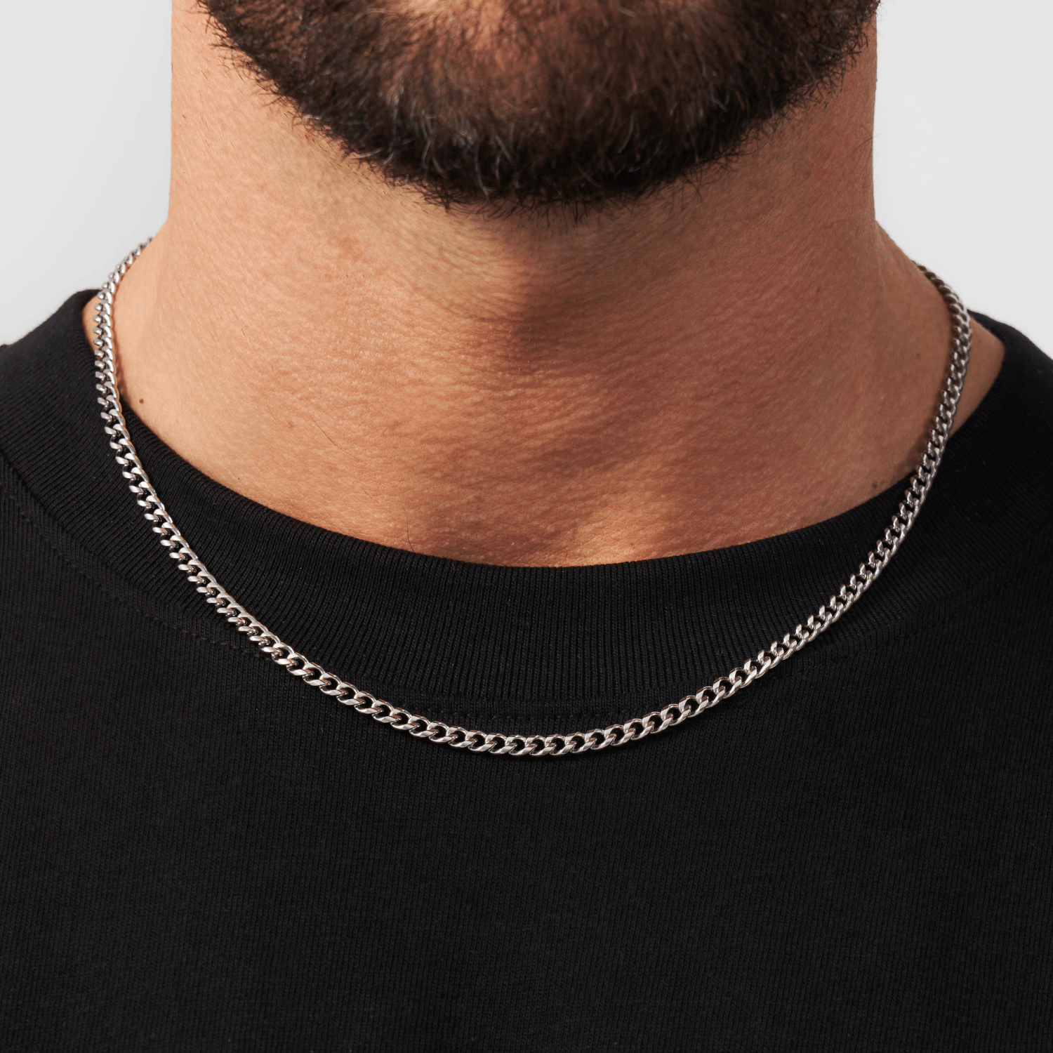 Menton Silver Chain 4mm