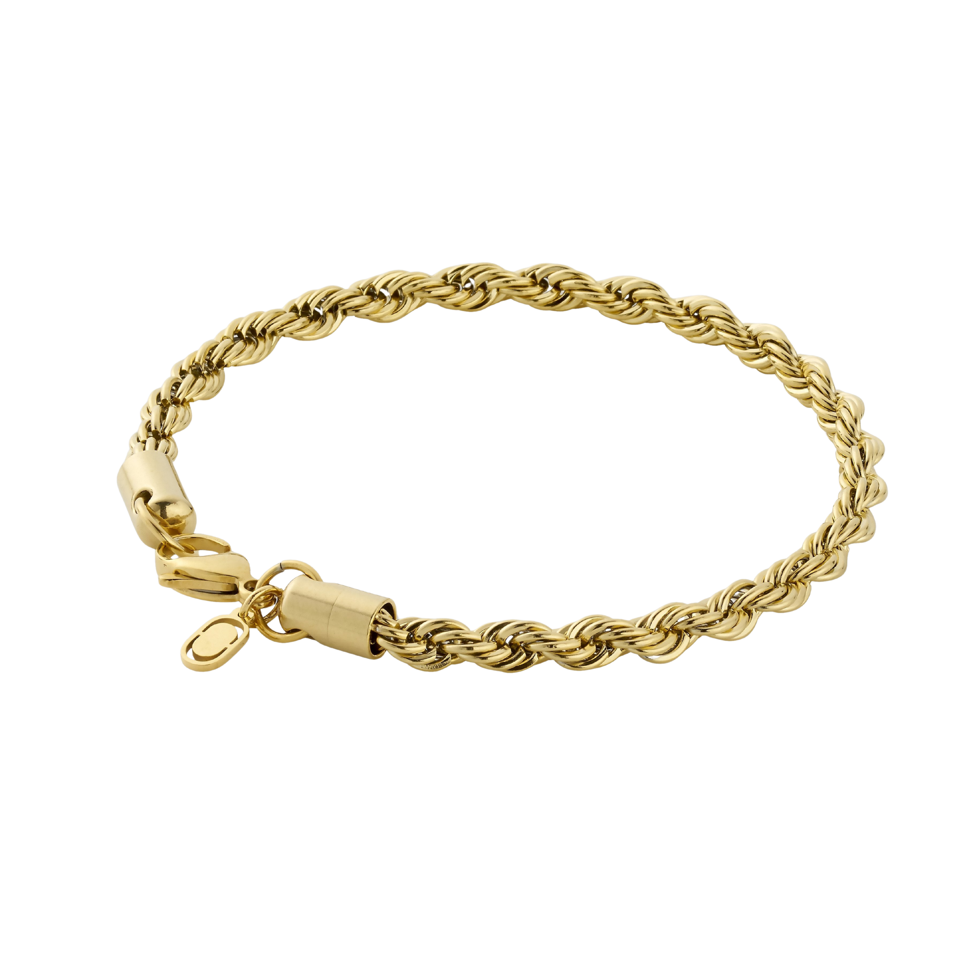 Capri Gold Rope Bracelet 5mm